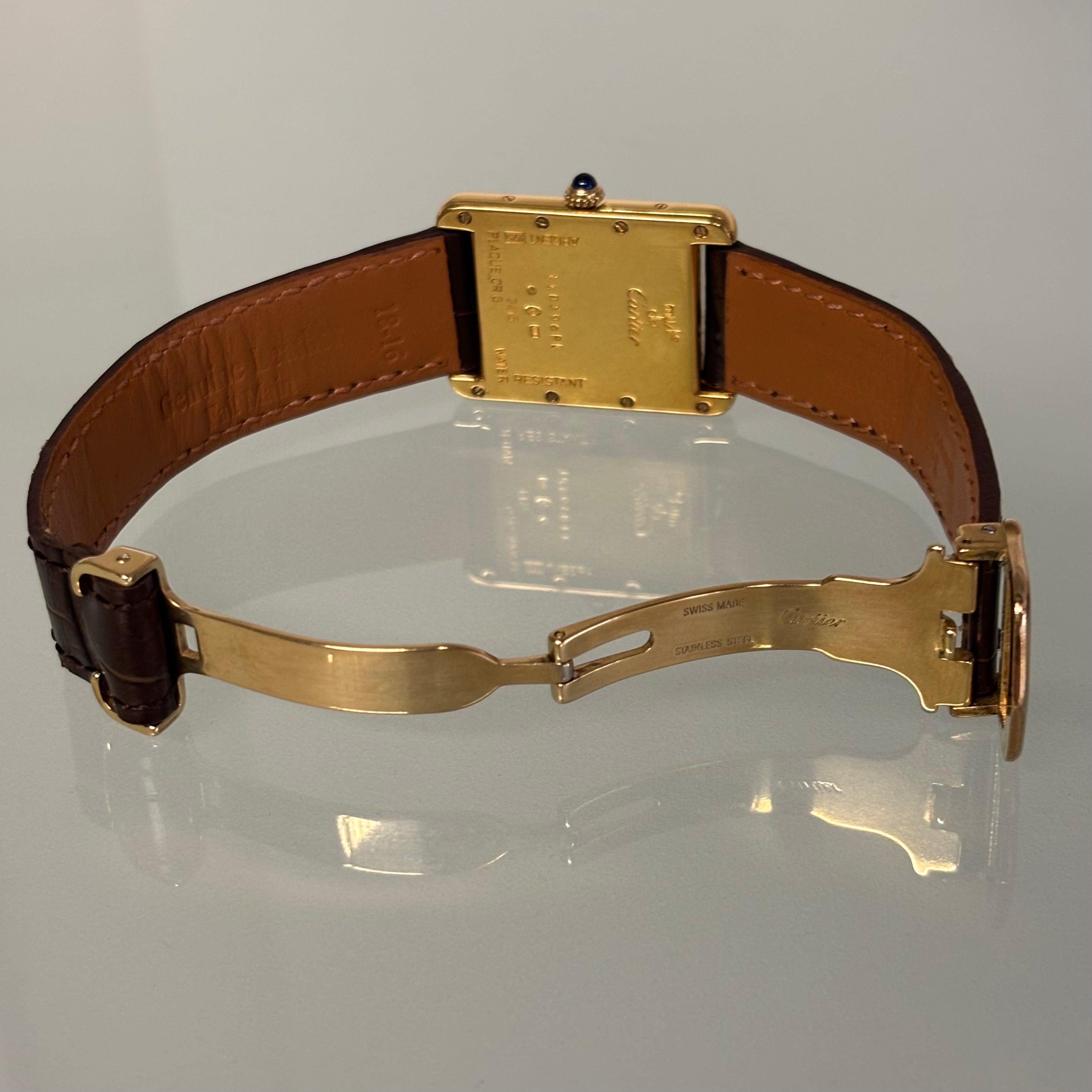 Cartier Tank XL 2413 with original clasp