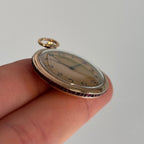 Cartier Factory Ruby Pocket Watch – 18K Gold Vintage Timepiece