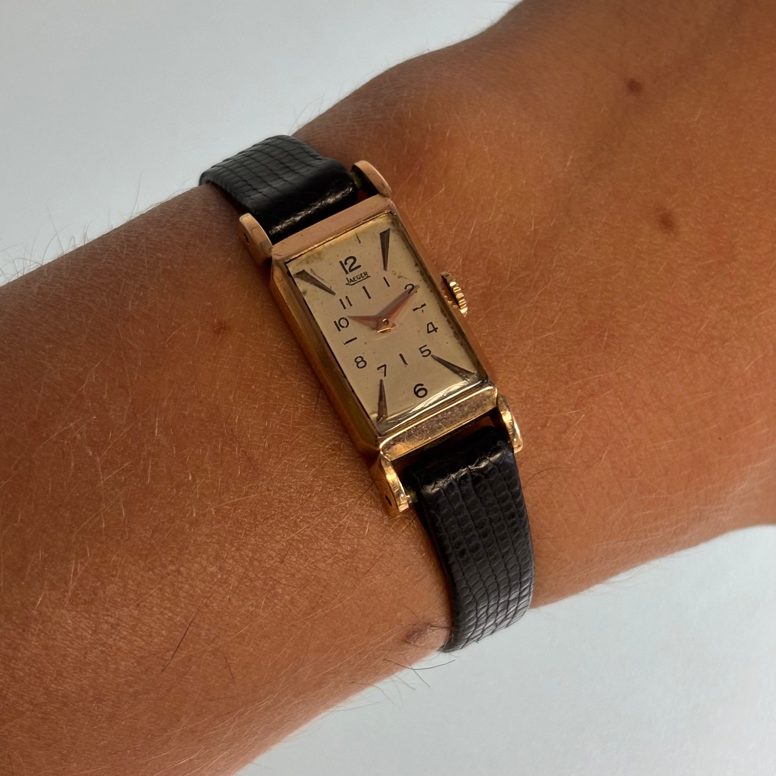 Jaeger LeCoultre 18k rose gold