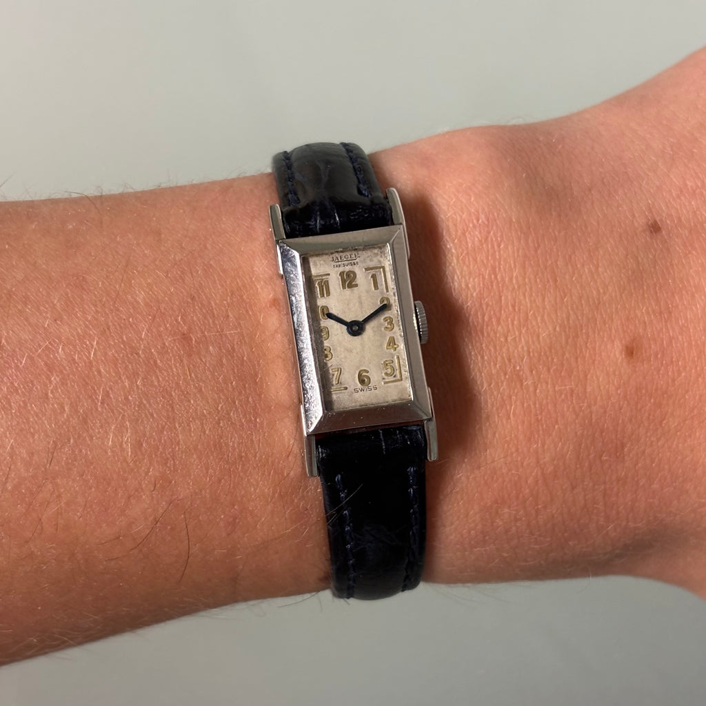 Jaeger LeCoultre Steel Ladies Vintage Watch