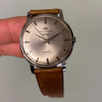 Movado Cartier signed Kingmatic with strap & buckle