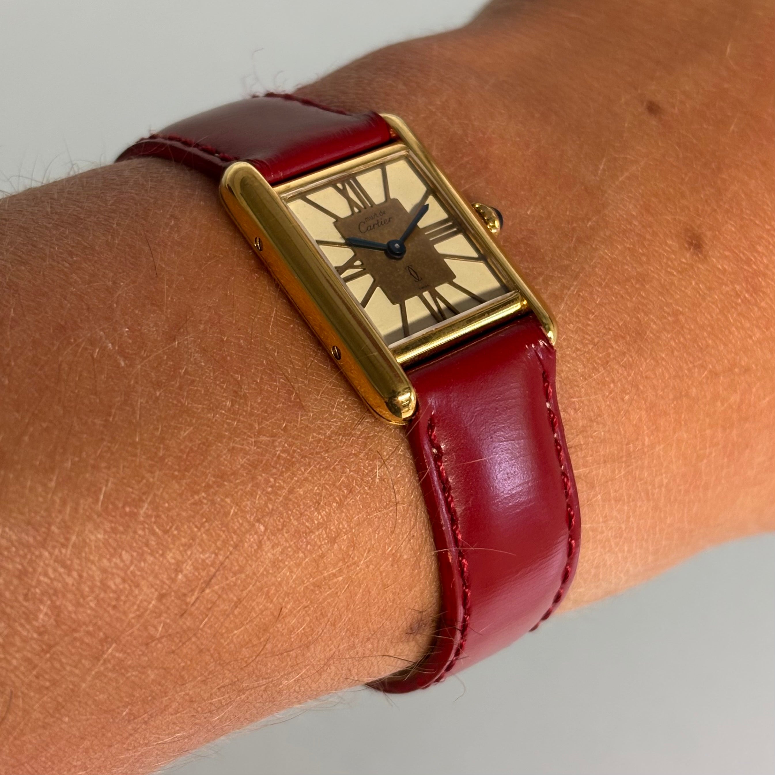 Cartier Tank PM with buckle