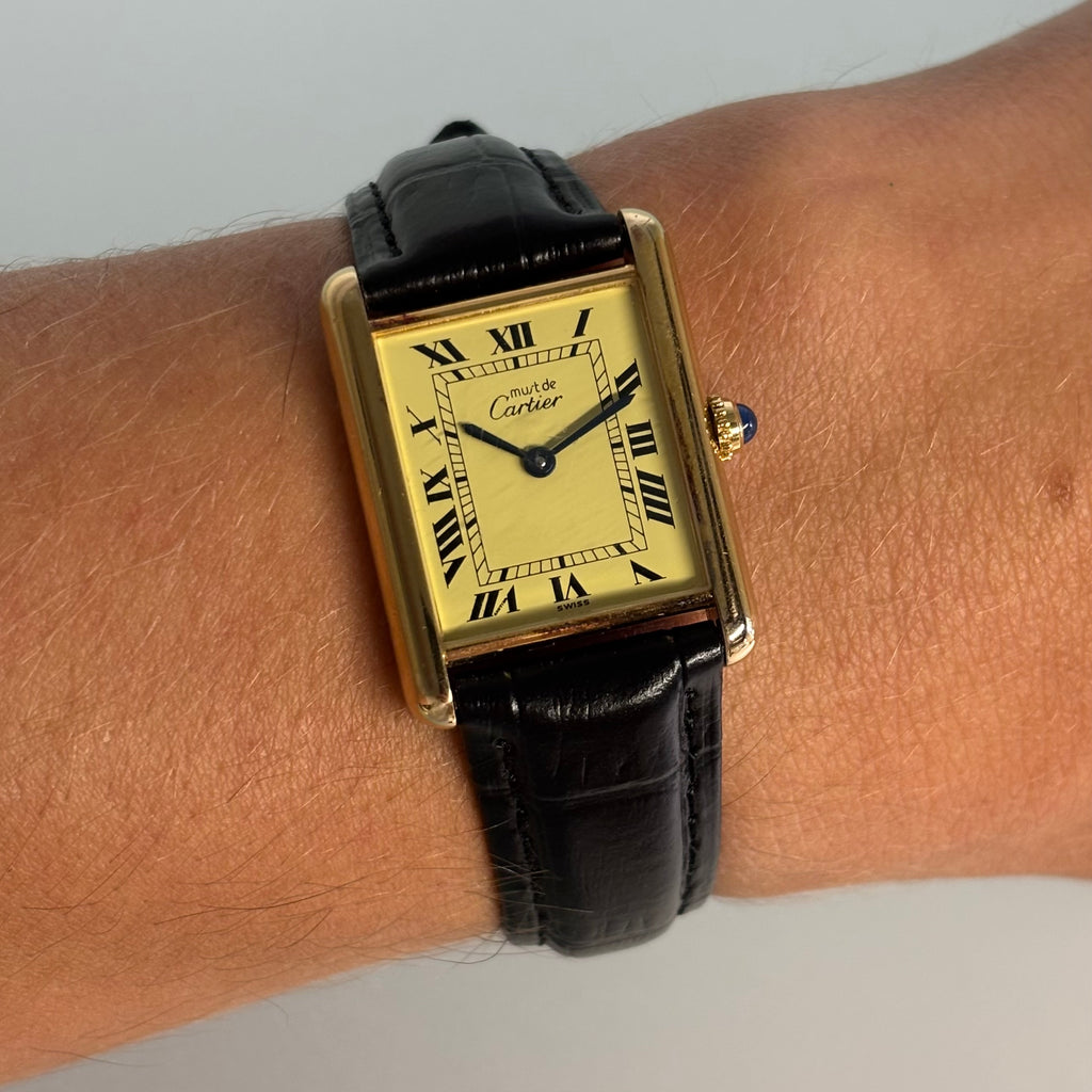 Cartier Tank GM with buckle