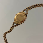 Piaget 18k braceletwatch with diamonds & baguettes