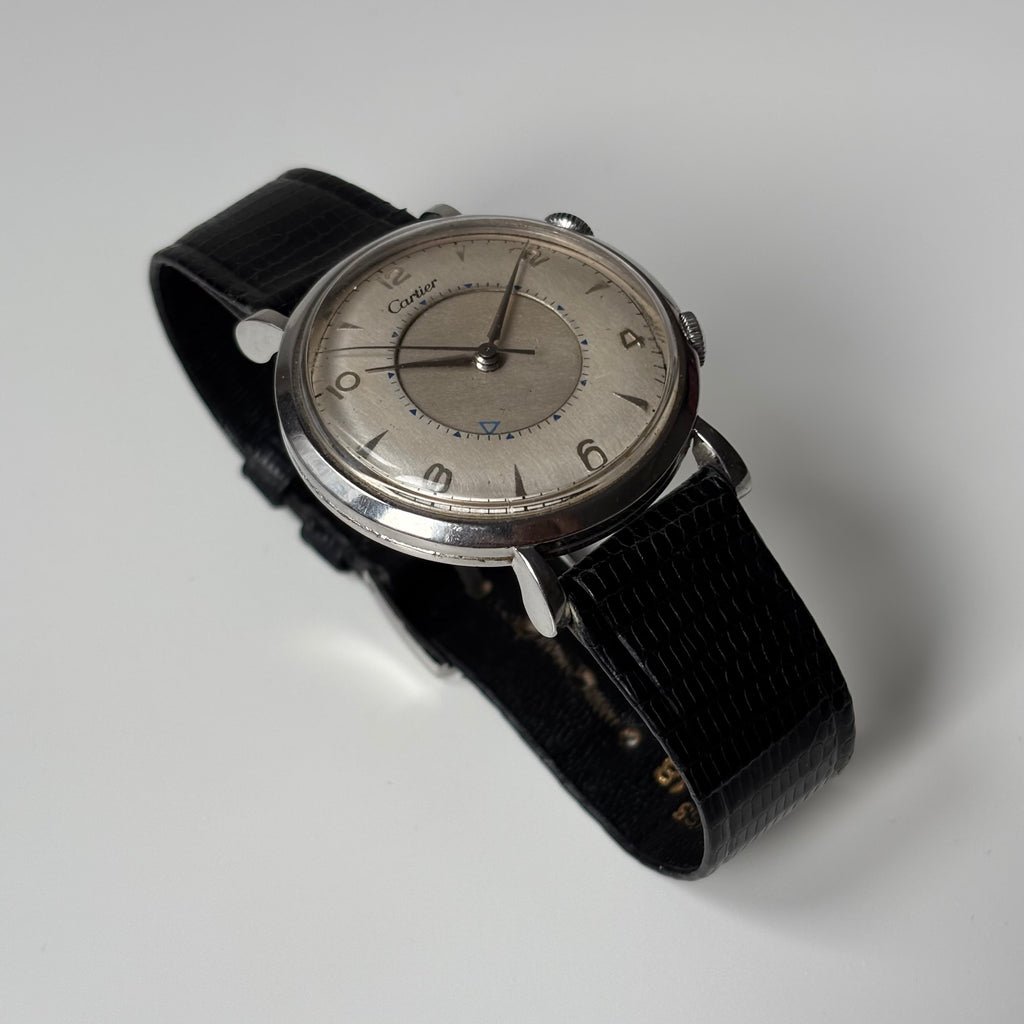 Cartier Jaeger LeCoultre Memovox steel