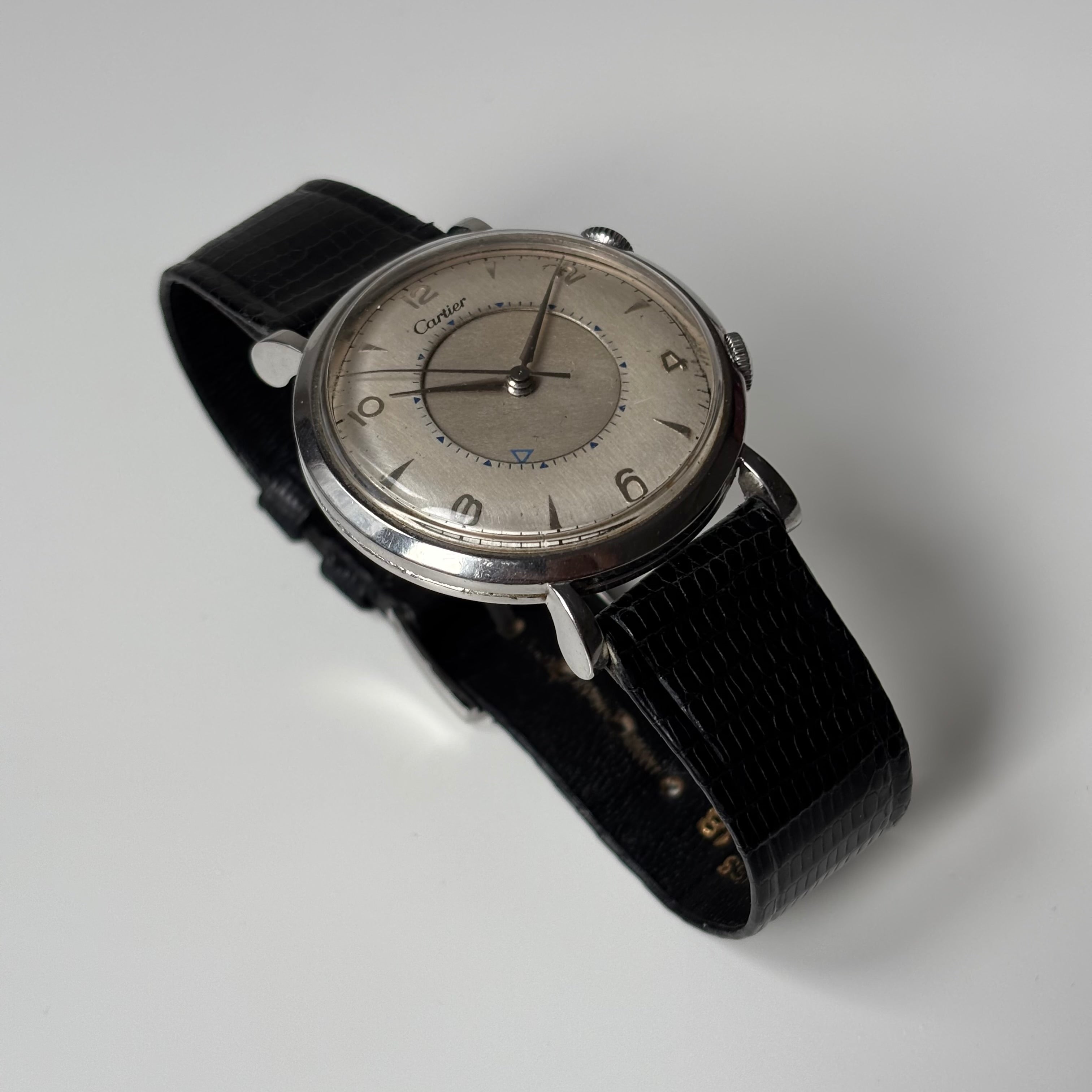Cartier Jaeger LeCoultre Memovox steel