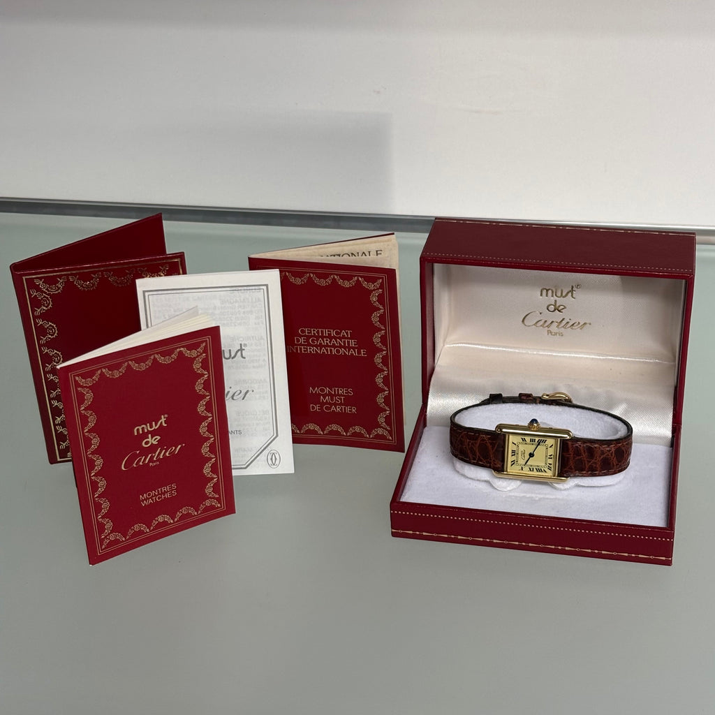 Cartier Tank PM complete Full Set